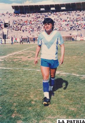 Arnaldo Mansilla en 1986