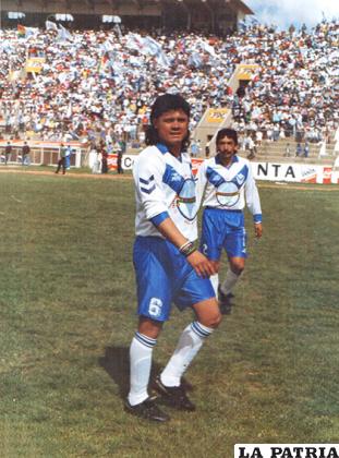 Mansilla junto a Vargas en los 90