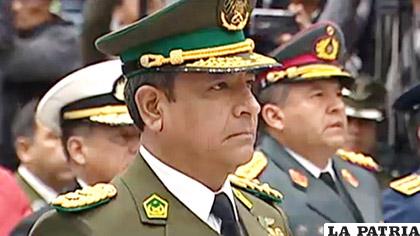 El nuevo comandante General de Policía es Vladimir Yuri Calderón Mariscal /Erbol