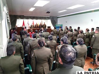 La ceremonia que se celebró el jueves/ LA PATRIA