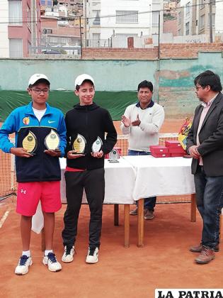 Gabriel Lara y Lucas Trigo ganaron en varones/ OVIDIO CAYOJA LA PATRIA