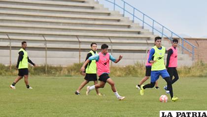 En la víspera entrenaron los que no fueron tomados en cuenta para el partido del domingo reciente /LA PATRIA