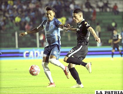 Blooming ganó en la ida 2-1 en Santa Cruz el 06/02/2019 /APG