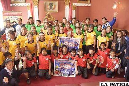 Los niños pasarán los cursos de forma gratuita en nueve disciplinas /cortesía GAMO