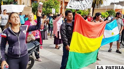 Familiares y amigos protestan en las calles de La Rioja; piden justicia para Sabina /ANF