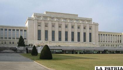 Fachada del Comité de Derechos Humanos/ Internet