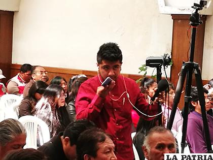 Las transmisiones en vivo de las actividades son una nueva herramienta del equipo de comunicación de la Alcaldía/ LA PATRIA