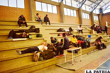 Varios deportistas se molestaron por la tardanza en la inauguración /Reynaldo Bellota LA PATRIA