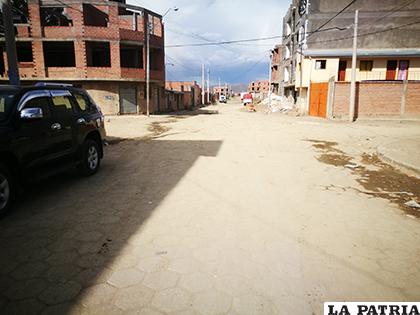 Varias calles están en muy malas condiciones, según observó la concejal Ledezma / LA PATRIA