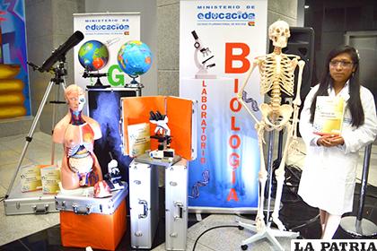 La semana pasada el Ministerio de Educación entregó laboratorios a unidades educativas del país /minedu.gob.bo
