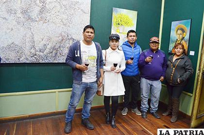 Artistas tarijeños llegaron a Oruro /LA PATRIA