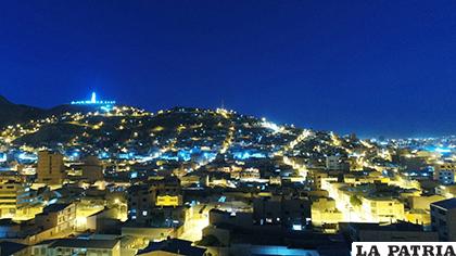 Se busca renovar el alumbrado público con el sistema LED en todo Oruro /GAMO