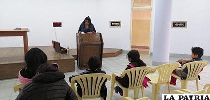 El taller de quena se desarrolla con bastante éxito /GAMO