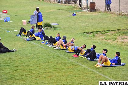 El plantel no descuidó sus entrenamientos de cara al 