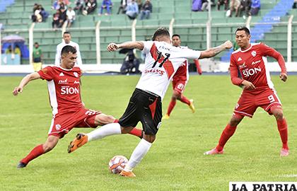 El elenco potosino ganó el partido de ida jugado el 17/2/2019 por 4-1 en la Villa Imperial/ APG