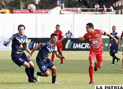 Fue empate 1-1 en el cotejo de ida en Warnes el 16/02/2019 /APG