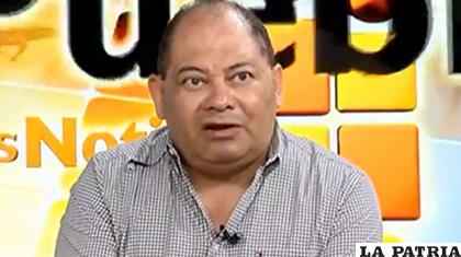 El ministro de Gobierno, Carlos Romero, en entrevista en el programa 
