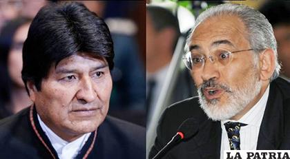 Evo Morales y Carlos Mesa, destacaron en la encuesta/EL DEBER