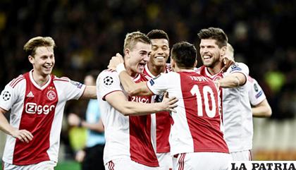 Ajax llega de eliminar al Juventus de Cristiano Ronaldo /elcomercio.pe