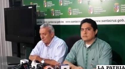 Autoridades del Sedes de Santa Cruz /El Deber