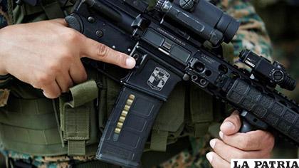 El detenido Mark Steven Domingo, trabajó en el pasado como soldado de Infantería /EL NUEVO DIARIO