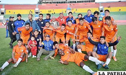Empresa Minera Huanuni es el actual campeón del fútbol orureño /LA PATRIA /ARCHIVO