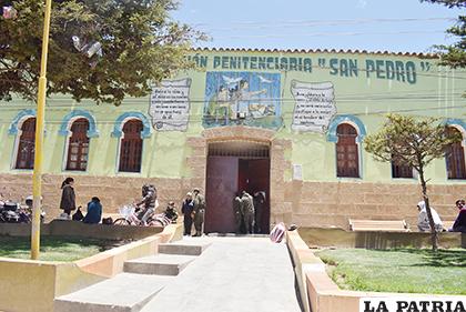 En la cárcel de San Pedro, sólo quedan varones que piden su liberación 
/LA PATRIA /ARCHIVO
