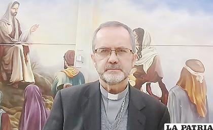 Monseñor Cristóbal Bialasik destaca la importancia del Domingo de Ramos 
/Diócesis de Oruro