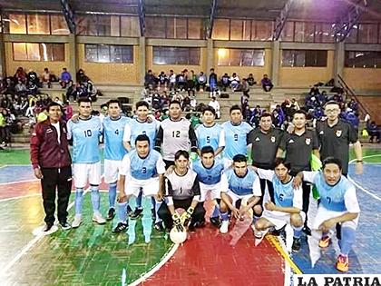 Oruro fue el último campeón del torneo nacional de los árbitros de futsal / LA PATRIA /archivo
