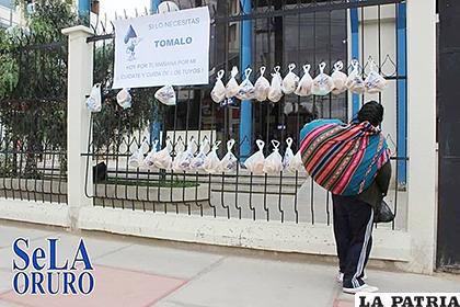 600 panes fueron repartidos por SeLA /SELA