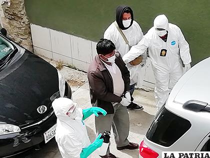 El alcalde estará detenido preventivamente /ABI
