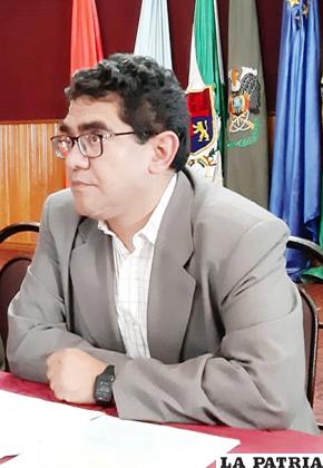 El fiscal departamental, Iván Azurduy informó del hecho /LA PATRIA /ARCHIVO

