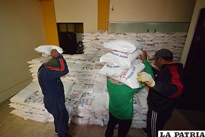 Alimentos llegarán a todas las cooperativas mineras 
/LA PATRIA
