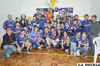 Deportistas que practican squash esperan la modificación de fechas de los nacionales /LA PATRIA /archivo
