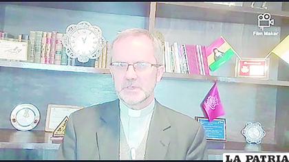 Monseñor Cristóbal Bialasik pide ser solidarios 
/Diócesis de Oruro
