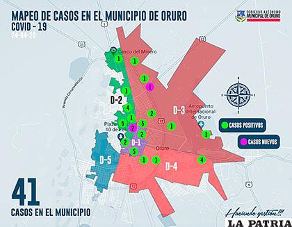 Destaca la ausencia de casos en el Distrito 5, a diferencia del Distrito 2 que presenta la mayor cantidad con 14 casos tomando en cuenta que dos de los tres contagios nuevos pertenecen a este sector.
Le sigue el Distrito 3, con 12 casos positivos; el Distrito 1 con 9 casos y el Distrito 4 con 6 en total / G.A.M.O.