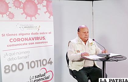 Ministerio de Salud, reportó 104 nuevos casos de Covid-19 en Bolivia /ABI
