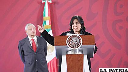 Secretaria de Función Pública en México, Irma Eréndira Sandoval /EL DIARIO
