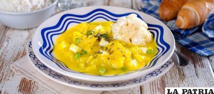 El tradicional locro, no puede faltar en viernes santo