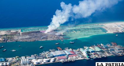 La contaminación genera calentamiento global y por supuesto de los océanos 