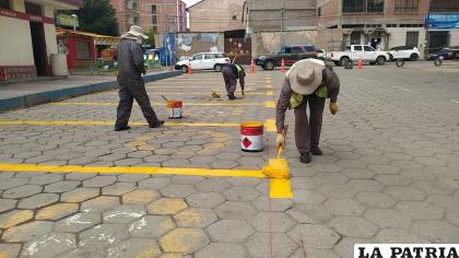 La demarcación también se cumplió en la Estación Central  /GAMO