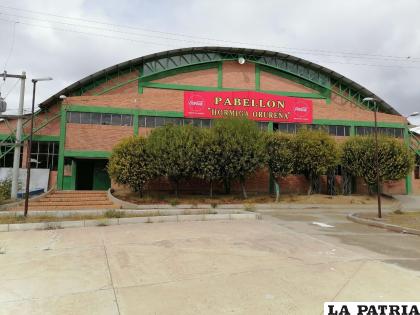 Pabellón del Campo Ferial donde se realizará la vacunación masiva /CNS