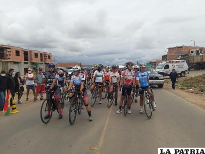 Los ciclistas tienen una invitación especial el próximo 11 de abril /LA PATRIA