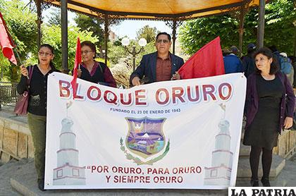 Edwin Tórrez seguirá al frente del Bloque Oruro hasta el 2023  /archivo LA PATRIA