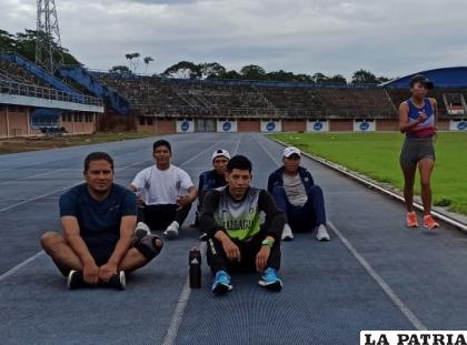 La competencia se realizó en la pista atlética de Shinahota /RR.SS.