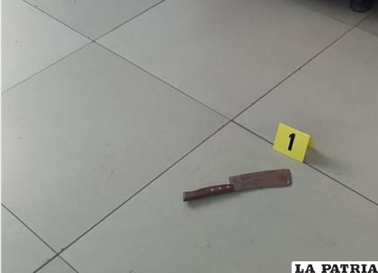 El arma utilizada por el sujeto que mató a su expareja /Clave 300