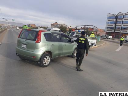 El accidente es investigado por los uniformados del “verde olivo” /LA PATRIA