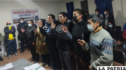 Nueva dirigencia de los árbitros del fútsal orureño /RR.SS.