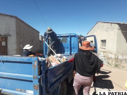 Se recolectaron alrededor de cinco camionetas con residuos recogidos de las calles /LA PATRIA
