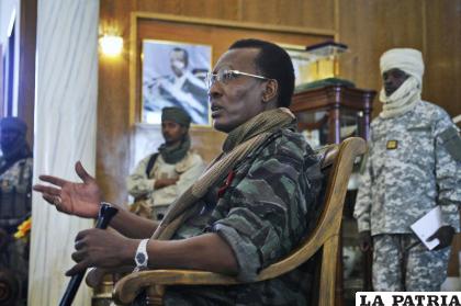 El presidente de Chad, Idriss Deby Itno, falleció y el ejército entregó el poder a su hijo /AP Foto/Jerome Delay, A...
